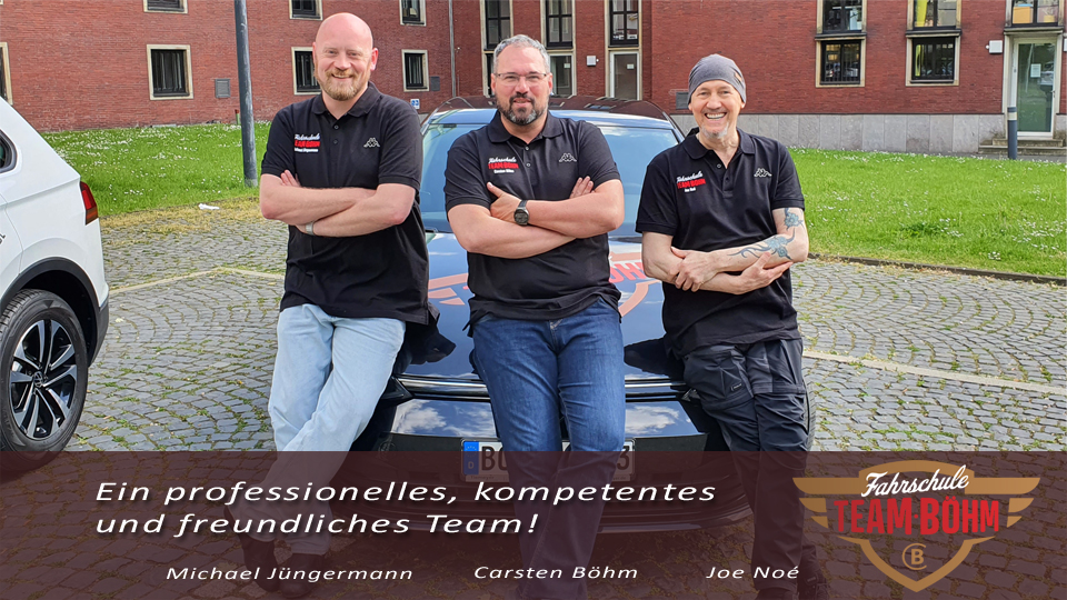 Das Team der Fahrschule