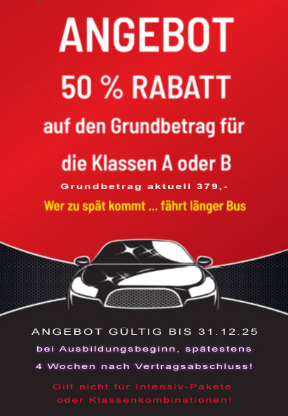 Plakat Angebot